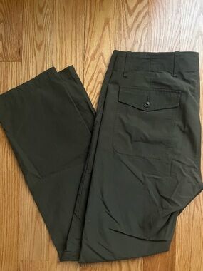 Rag & Bone Army Green Cargo Utility Technical Pants